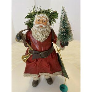1992 Clothtiques Possible Dreams Santa With Gifts